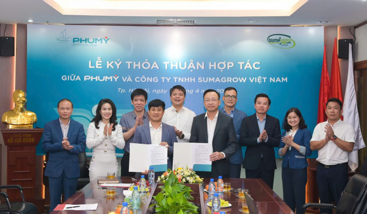 PVFCCo-Phú Mỹ và Sumagrow Việt Nam hợp tác phân phối phân bón sinh học