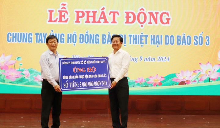 Công ty TNHH MTV Xổ số Kiến thiết tỉnh Bà Rịa - Vũng Tàu: Hơn 41 năm gắn bó với cộng đồng, lan tỏa trách nhiệm xã hội