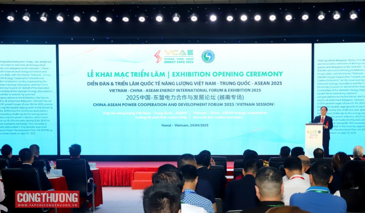 VCAE EXPO 2025 kết nối các cơ hội hợp tác năng lượng mới giữa Việt Nam và Trung Quốc