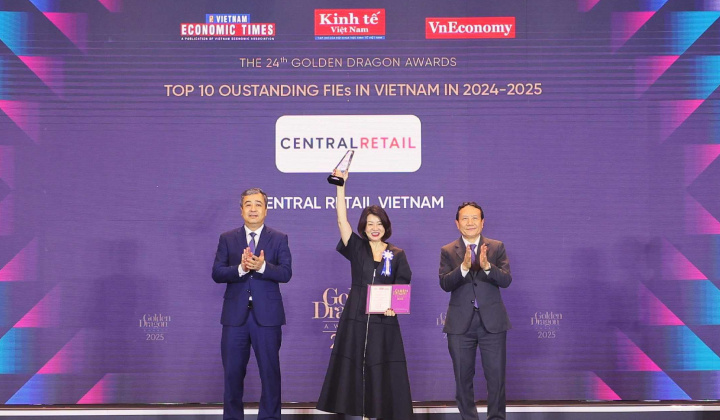 Central Retail được vinh danh "Rồng Vàng", cam kết mở rộng đầu tư tại Việt Nam