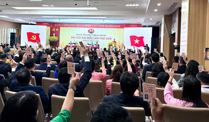 Đại hội Đảng bộ Tổng công ty Điện lực miền Bắc lần thứ XXIII: Đề ra nhiều đột phá chiến lược trong giai đoạn mới