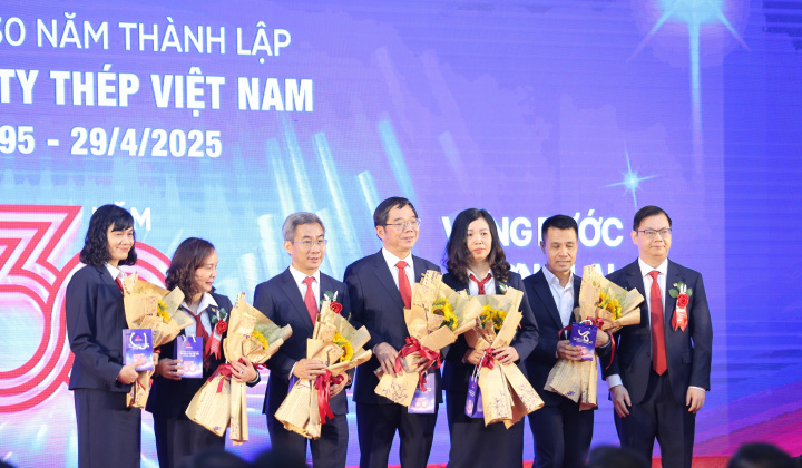 Tổng công ty Thép Việt Nam: 30 năm vun đắp, kiến tạo, không ngừng vươn lên