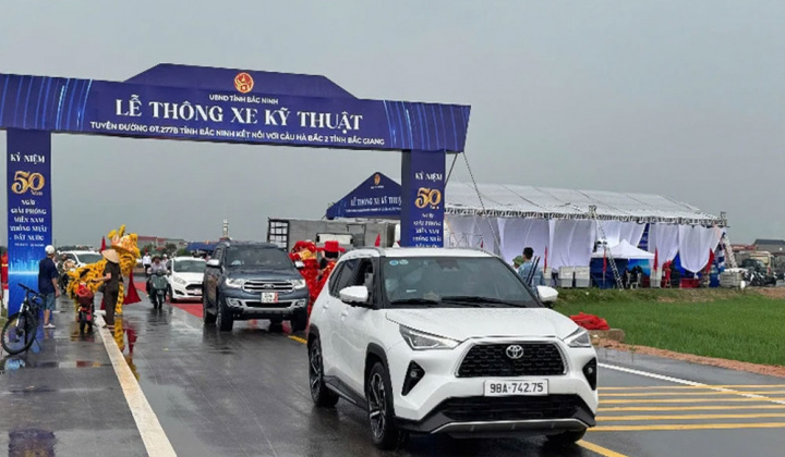 Bắc Ninh thông xe tuyến đường gần 1.500 tỷ đồng, mở rộng kết nối vùng công nghiệp trọng điểm
