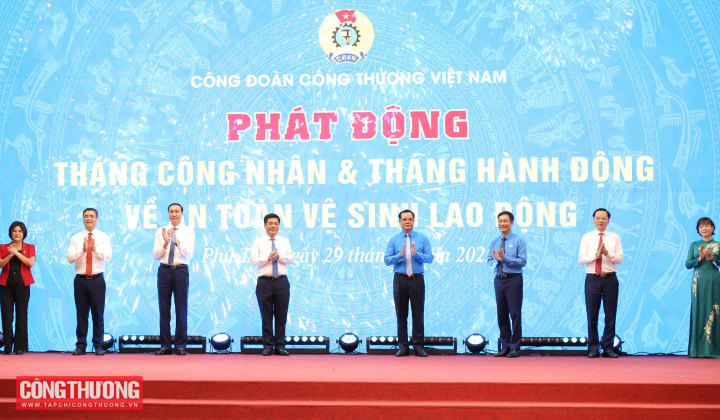 Phát động Tháng Công nhân và Tháng An toàn Vệ sinh lao động năm 2025 với nhiều hoạt động ý nghĩa, thiết thực