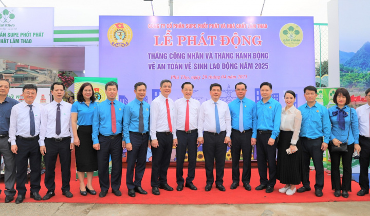 Nhìn lại chuỗi hoạt động trong khuôn khổ Lễ phát động Tháng Công nhân và Tháng hành động về Vệ sinh an toàn lao động năm 2025