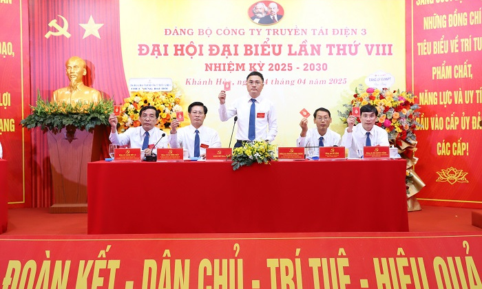 Đại hội Đảng bộ Công ty Truyền tải điện 3: "Đoàn kết - Dân chủ - Trí tuệ - Hiệu quả"