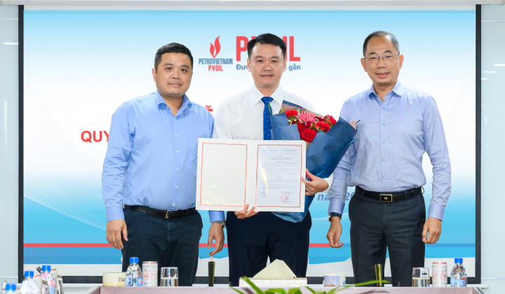 Bổ nhiệm chức vụ Phó Tổng giám đốc Tổng công ty Dầu Việt Nam