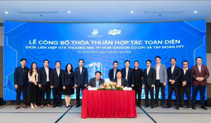 Saigon Co.op hợp tác FPT chuyển đổi số toàn diện