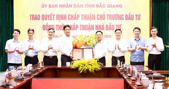 Bắc Giang chấp thuận chủ trương đầu tư thêm 2 khu, cụm công nghiệp hơn 2.200 tỷ đồng