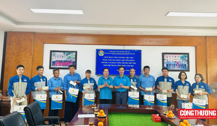 Chuyến thăm ý nghĩa của Công đoàn Công Thương tới Trường Cao đẳng Công Thương Phú Thọ