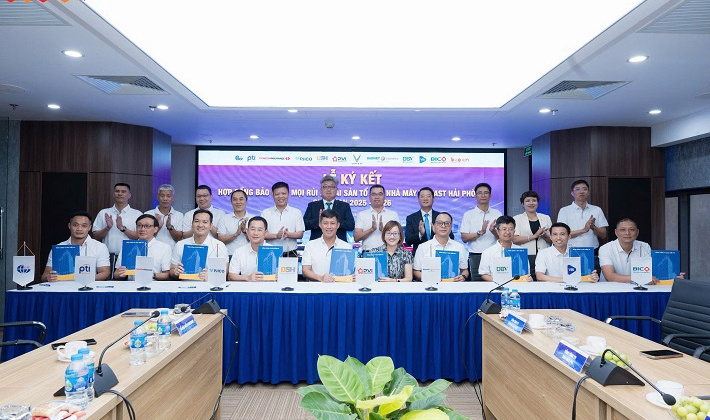 Liên danh Bảo hiểm triển khai chương trình bảo hiểm mọi rủi ro tài sản tổ hợp Nhà máy Vinfast Hải Phòng