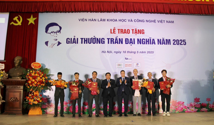 Giải thưởng Trần Đại Nghĩa năm 2025: Phục vụ đất nước bằng tri thức và sáng tạo của người Việt Nam