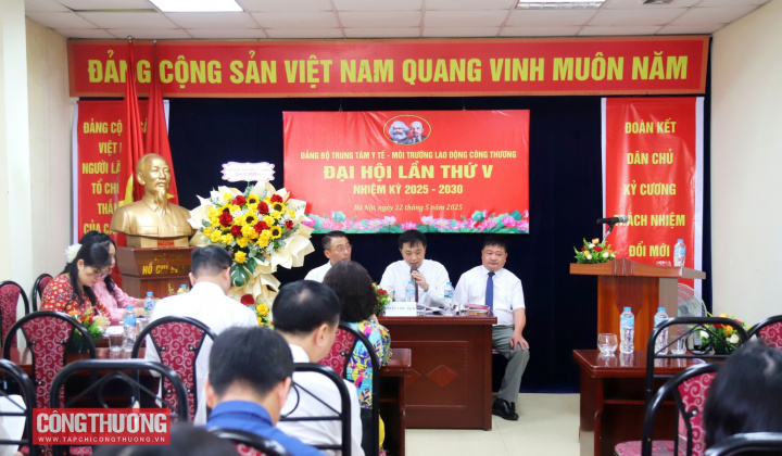 Đảng bộ Trung tâm Y tế - Môi trường lao động Công Thương: Tiếp tục thực hiện tốt công tác khám chữa bệnh và đảm bảo chất lượng môi trường lao động ngành Công Thương