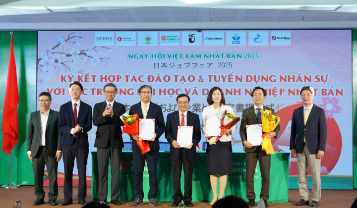 Hơn 20 doanh nghiệp Nhật Bản xúc tiến tuyển dụng sinh viên các ngành tại Đại học Đông Á