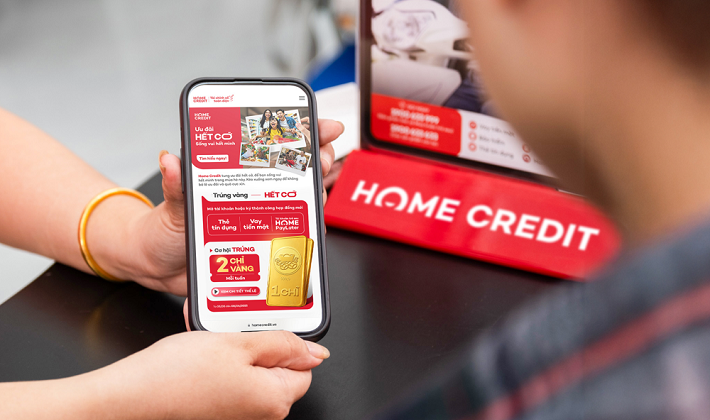 Home Credit khuấy động mùa hè với chương trình trúng vàng mỗi tuần