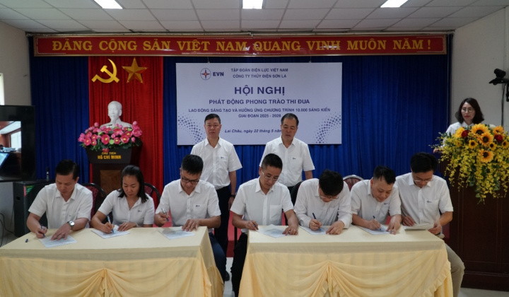 Công ty Thủy điện Sơn La phát động phong trào thi đua lao động sáng tạo