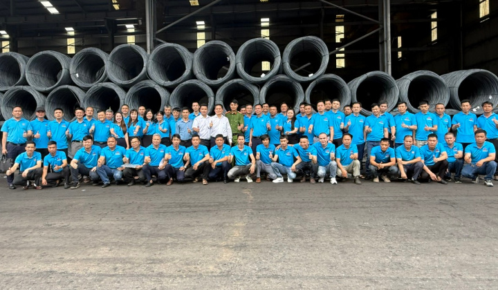 Công đoàn TCty Thép Việt Nam: Tổ chức 4 lớp tập huấn an toàn vệ sinh lao động trong Tháng Công nhân