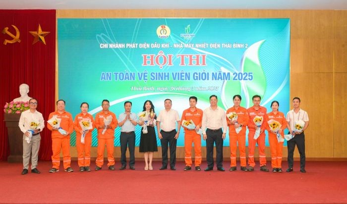 Nhà máy Nhiệt điện Thái Bình: Giành giải nhất Hội thi An toàn vệ sinh viên giỏi năm 2025