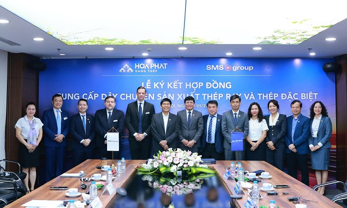 Hòa Phát trở thành doanh nghiệp duy nhất ở Đông Nam Á sản xuất ray tàu cao tốc