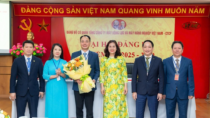 Đại hội Đảng bộ cơ quan VEAM nhiệm kỳ 2025 - 2030: Định vị tầm nhìn chiến lược, tạo đột phá trong sản xuất cơ khí hiện đại