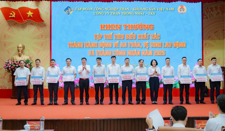 Than Thống Nhất: Nhiều hoạt động thiết thực trong Tháng Công nhân - Tháng hành động về ATVSLĐ năm 2025