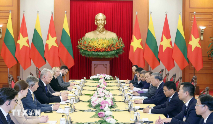 Tổng Bí thư: Thúc đẩy quan hệ song phương Việt Nam - Litva phát triển mạnh mẽ, thực chất