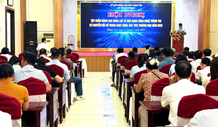 Hưng Yên: Nâng cao năng lực ứng dụng công nghệ thông tin và chuyển đổi số cho doanh nghiệp