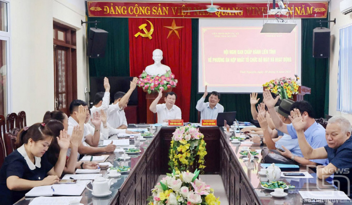 Hợp nhất Liên minh HTX tỉnh Thái Nguyên với mô hình bộ máy mới