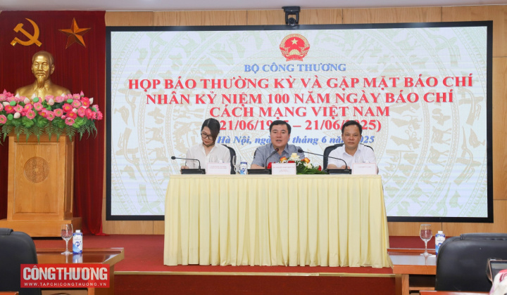 Bộ Công Thương họp báo thường kỳ quý II/2025