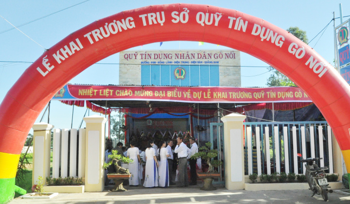 Quỹ tín dụng nhân dân Gò Nổi thông báo về việc sửa đổi, bổ sung Giấy phép hoạt động