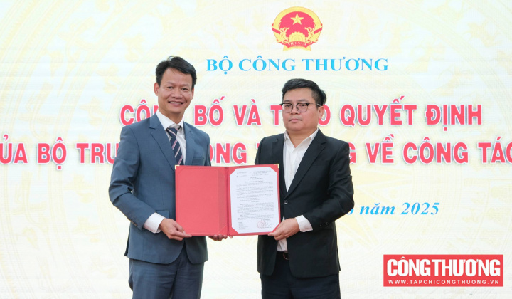 Bộ Công Thương điều động, bổ nhiệm Phó Cục trưởng Cục Công nghiệp