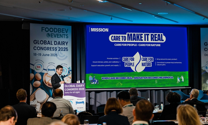 Dấu ấn Vinamilk tại Hội nghị Sữa Toàn cầu: Sữa Việt ngang tầm với thế giới về đổi mới, công nghệ