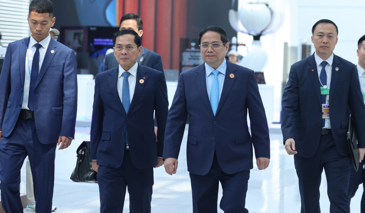 Thủ tướng Phạm Minh Chính dự Phiên khai mạc toàn thể Hội nghị WEF Thiên Tân 2025