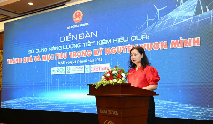 Sử dụng năng lượng tiết kiệm, hiệu quả: Thành quả và mục tiêu trong kỷ nguyên vươn mình
