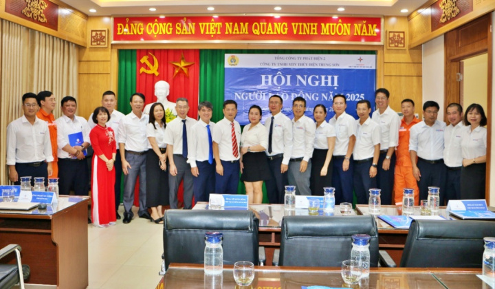 Hội nghị NLĐ Thủy điện Trung Sơn: Quyết tâm xây dựng môi trường làm việc gắn kết – minh bạch – phát triển