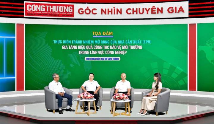 [TỔNG THUẬT TỌA ĐÀM]:  “Thực hiện trách nhiệm mở rộng của nhà sản xuất: Gia tăng hiệu quả công tác bảo vệ môi trường lĩnh vực công nghiệp”