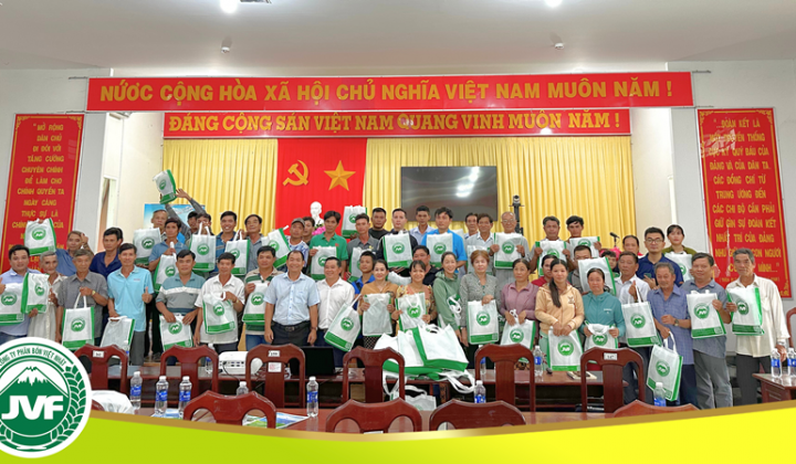 Công ty Phân bón Việt Nhật (JVF): "Đồng hành cùng nông dân chuyên nghiệp"