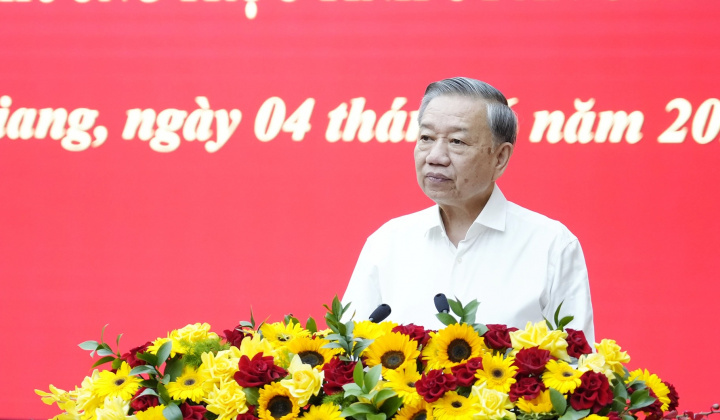 Tổng Bí thư: Hợp nhất An Giang và Kiên Giang mở ra cơ hội tái cấu trúc hạ tầng vùng, hình thành các chuỗi giá trị