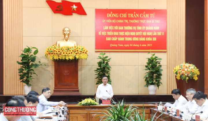 Thường trực Ban Bí thư: Quảng Nam cần chuẩn bị tốt các điều kiện để đưa cấp xã mới đi vào hoạt động