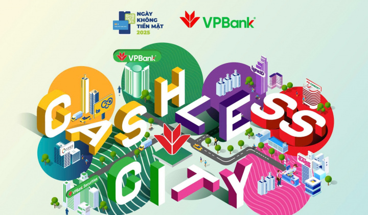 VPBank mang Hệ sinh thái số toàn diện đến Ngày không tiền mặt 2025, giá trị quà tặng lên tới hơn 10 tỷ đồng
