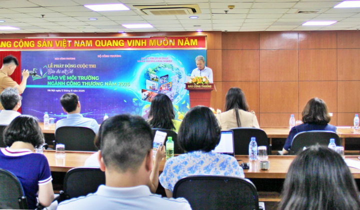 Phát động cuộc thi báo chí viết về bảo vệ môi trường Ngành Công Thương năm 2025