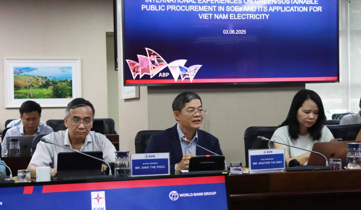 Tập đoàn Điện lực Việt Nam tiên phong ứng dụng mua sắm xanh, đấu thầu bền vững tại Việt Nam