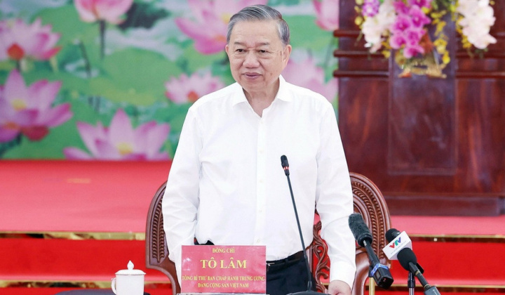Tổng Bí thư: Hợp nhất 3 địa phương đủ tầm dẫn dắt cho cả vùng Đồng bằng sông Cửu Long