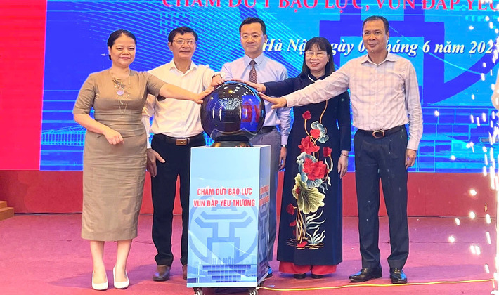 Khởi động Tháng hành động quốc gia về phòng, chống bạo lực gia đình năm 2025 tại Hà Nội