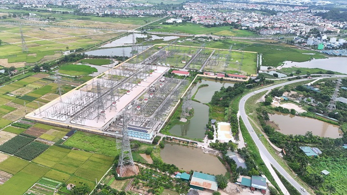 Trạm biến áp (TBA) 500kV Tây Hà Nội - Giữ mạch điện Thủ đô giữa tâm nóng mùa hè 2025