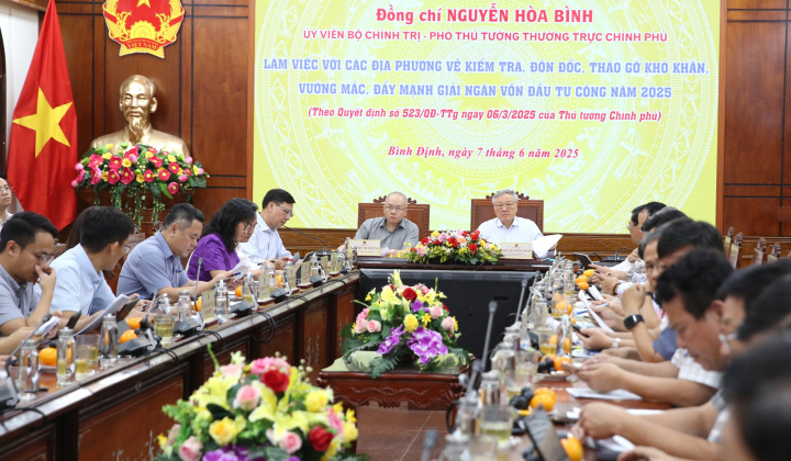 Tháo gỡ điểm nghẽn, đẩy nhanh giải ngân vốn đầu tư công tại các địa phương miền Trung