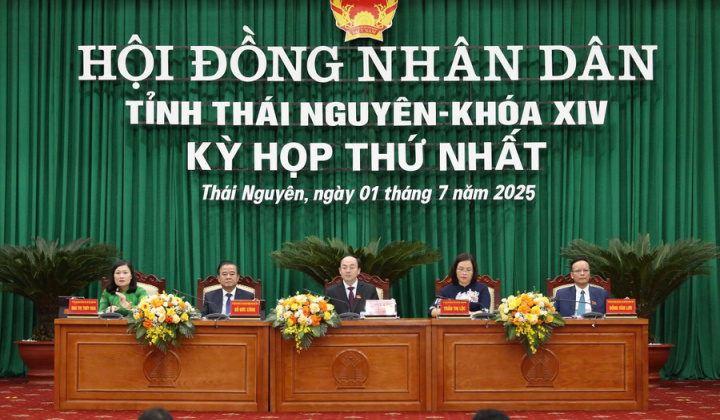 Thái Nguyên: Kỳ họp HĐND tỉnh đầu tiên trong bộ máy chính quyền mới