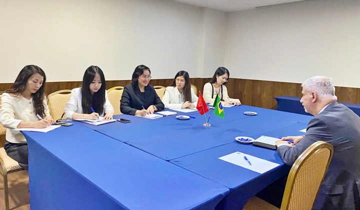 Việt Nam - Brazil thống nhất một số ưu tiên thúc đẩy hợp tác thương mại thời gian tới
