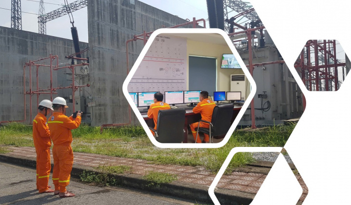 Hà Nội nắng đỉnh điểm, người lính truyền tải điện "gồng mình" giữ dòng điện an toàn