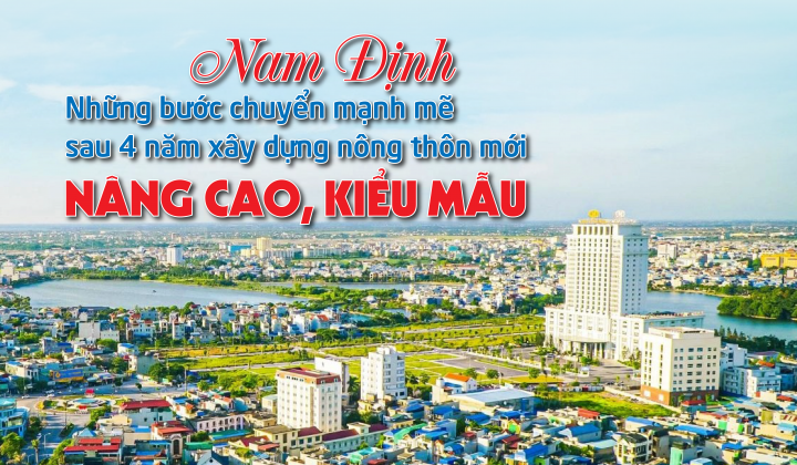 [eMagazine] Nam Định: Những bước chuyển mạnh mẽ sau 4 năm xây dựng nông thôn mới nâng cao, kiểu mẫu